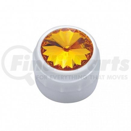 United Pacific 41266 Delphi Radio Knob w/ Amber Diamond