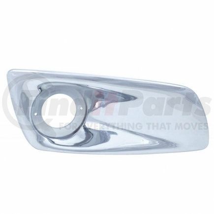 United Pacific 41539 Chrome Front Bumper LED Light Bezel For 2007+ Kenworth T660 - Passenger