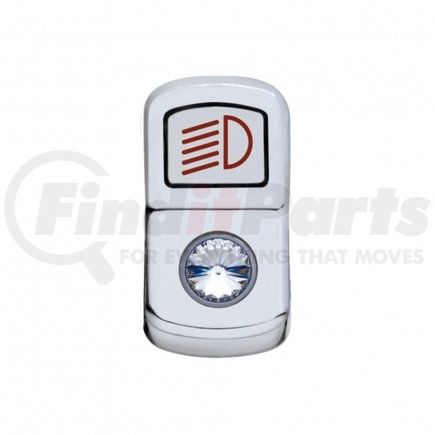 United Pacific 45132 "Headlight" Rocker Switch Cover w/ Clear Diamond