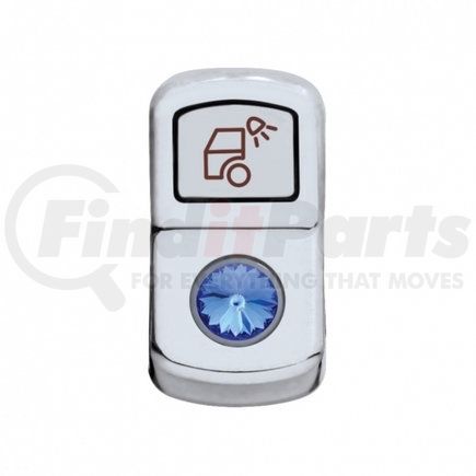 United Pacific 45139 "Load Light" Rocker Switch Cover w/ Blue Diamond