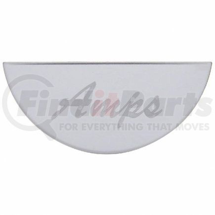 United Pacific 48049 Peterbilt Gauge Plate - Amps