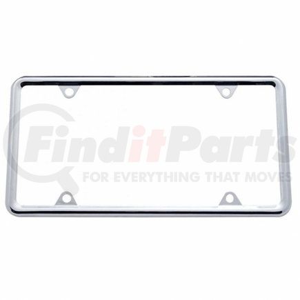 United Pacific 50003 Chrome Slim License Plate Frame