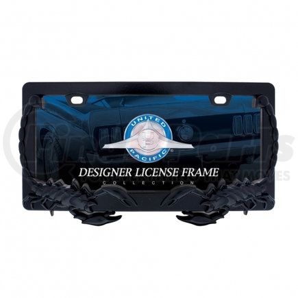 United Pacific 50115 Black Scorpion License Plate Frame