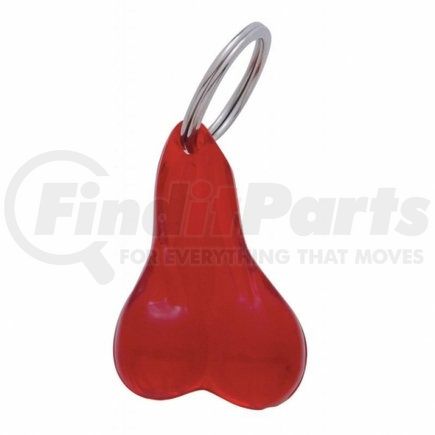 United Pacific 78013B 2.5" Small Ball Novelty Key Chain - Red