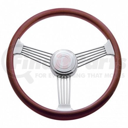 United Pacific 88110 18" Banjo Steering Wheel w/ Hub For 1998 -2005 Peterbilt, 2001 -2002 Kenworth