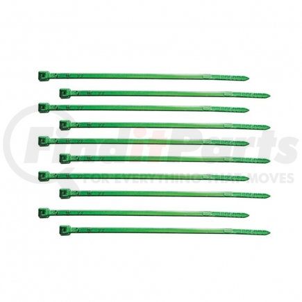 United Pacific 90305 4" Nylon Cable Ties - Green (10 Pack)