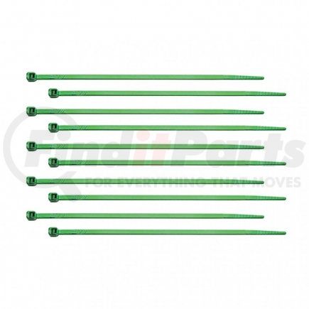 United Pacific 90312 6" Nylon Cable Ties - Green (10 Pack)