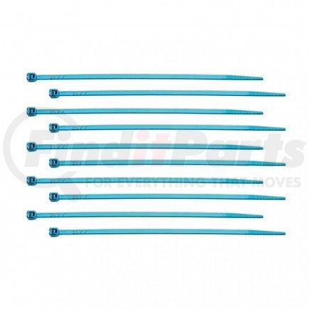 United Pacific 90311 6" Nylon Cable Ties - Blue (10 Pack)