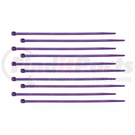 United Pacific 90313 6" Nylon Cable Ties - Purple (10 Pack)