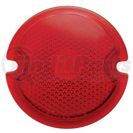 United Pacific A1031 Glass Tail Light Lens - Red For 1933-36 Ford Car and Truck