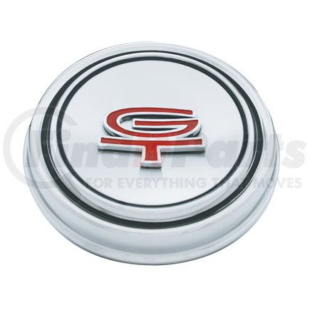 United Pacific A6046 Stainless Steel with GT Emblem Hub Cap For 1968-69 Ford Mustang