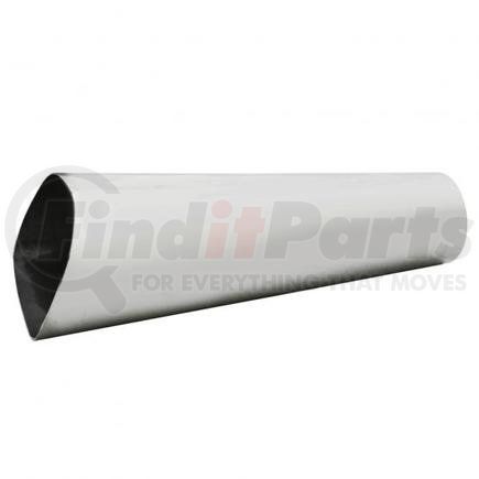 United Pacific A6279 2-1/2" Stainless Steel Oval Exhaust Tip