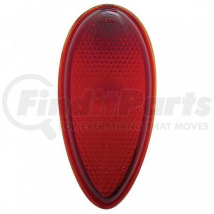 United Pacific A7047 Glass Tail Light Lens For 1938-39 Ford Car