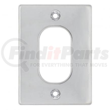 United Pacific A8004-1 Polished Stainless Steel Brake Boot Trim Plate For 1928-31 Ford Model A