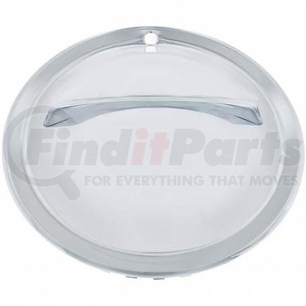 United Pacific BHC02-15 15" Chrome Single Bar Hub Cap (4/Set)