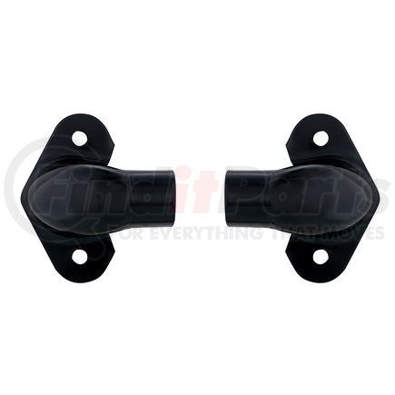 United Pacific C415301 Black Tailgate Hinges For 1941-53 Chevy and GMC Truck Stepside (Pair)