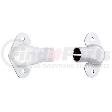 United Pacific C415301C Chrome Tailgate Hinges For 1941-53 Chevy and GMC Truck Stepside (Pair)