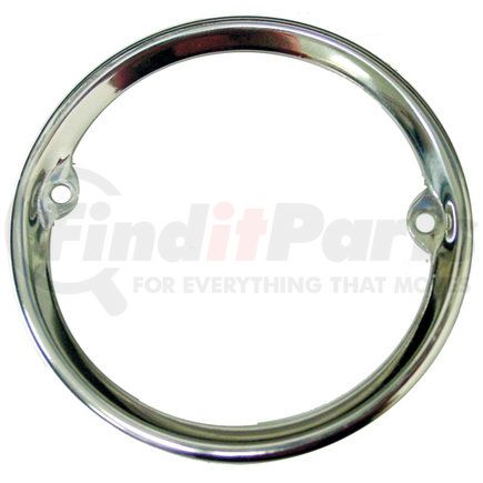 United Pacific C555909 Stainless Steel Tail Light Bezel For 1955-59 Chevy and GMC Truck