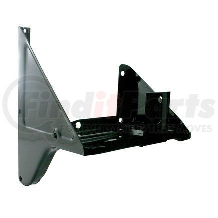 United Pacific C606604 Black Powder Coated Battery Tray For 1960-66 Chevy and GMC Truck