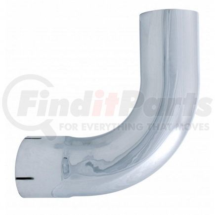 United Pacific CE902-6-1313 Chrome 90 Degree Exhaust Expanded Elbow, 6" I.D. To 6" O.D. - 13" X 13"