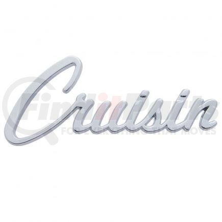 United Pacific S1011 Chrome Die-Cast "Cruisin" Emblem