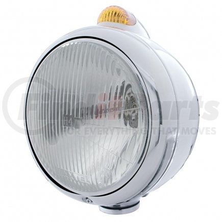 United Pacific 32394 Black Guide 682-C Headlight H4 and Dual Mode LED Signal