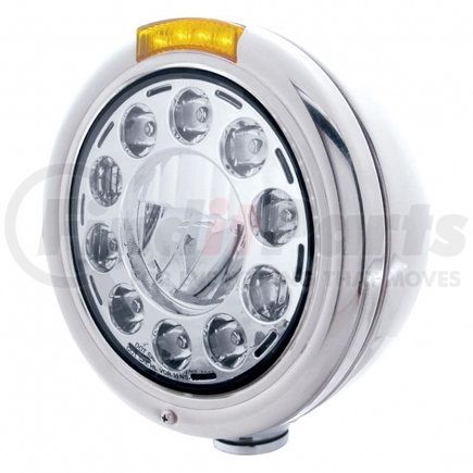 United Pacific 31580 LED "Classic" Headlight Assembly Peterbilt Dual Function