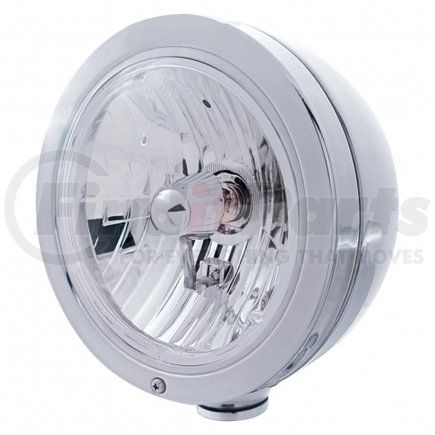 United Pacific 30426 Stainless Steel "Bullet" Classic Headlight Crystal H4 Bulb