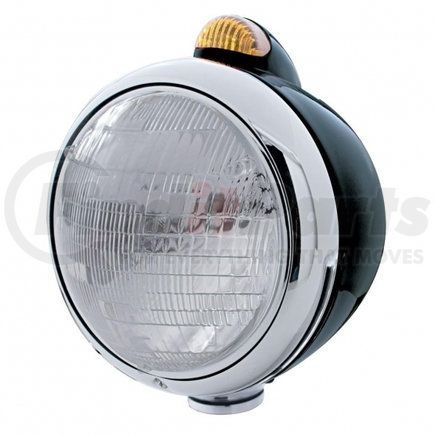 United Pacific 32410 Black Guide 682-C Headlight 6014 and Dual Mode LED Signal