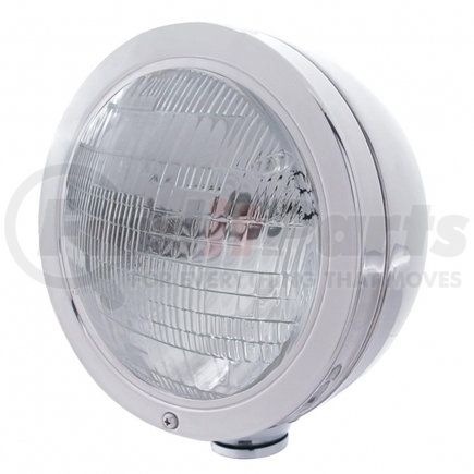United Pacific 30410 Stainless Steel "Bullet" Classic Headlight 6014 Bulb