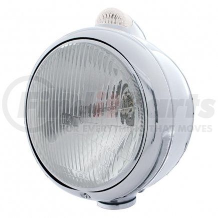 United Pacific 32395 Black Guide 682-C Headlight H4 and Dual Mode LED Signal