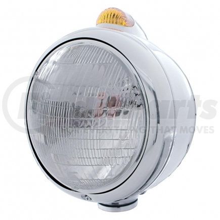 United Pacific 32390 Black Guide 682-C Headlight 6014 and Dual Mode LED Signal