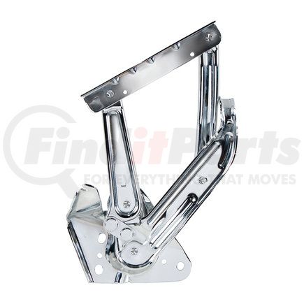 United Pacific 110897 Chrome Hood Hinge For 1967-72 Chevrolet and GMC Truck