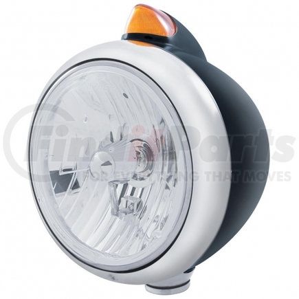 United Pacific 32640 Black Guide 682-C Headlight Crystal H4 and Original Style LED Signal