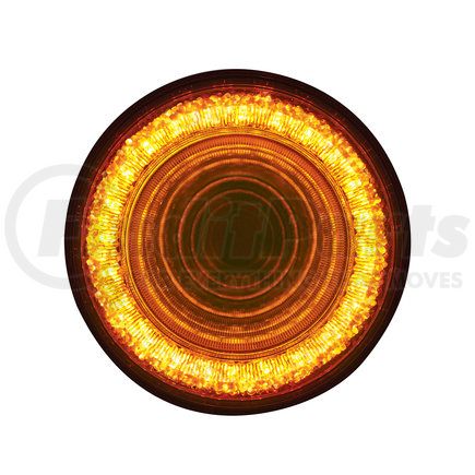 United Pacific 36655 24 LED 4" Mirage Turn Signal Light - Amber LED/Clear Lens