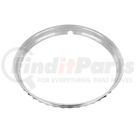 United Pacific A6224-3 14" Smooth Stainless Steel Beauty Rim