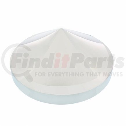 United Pacific 20200 8" Stainless X- Pointed Rear Hub Cap