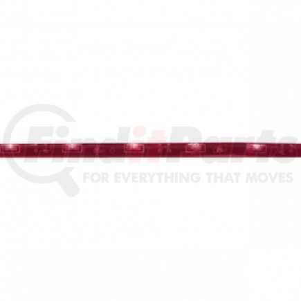 United Pacific 37624 45 LED 35 1/4" Flex Light - Red LED w/ Right Wire Exit