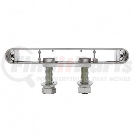 United Pacific 37880B Chrome Double Face Light Bar Housing