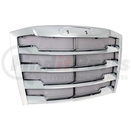 United Pacific 42475 Chrome Grille with Bug Screen for 2018-2020 Freightliner Cascadia