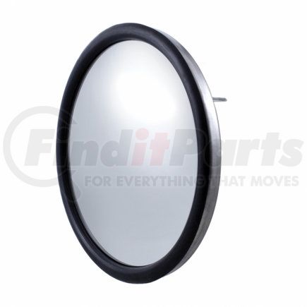 United Pacific 60034 8.5" Stainless Steel Convex Mirror With Centered Mounting Stud