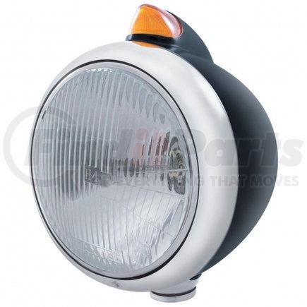 United Pacific 32638 Black Guide 682-C Headlight H4 and Original Style LED Signal