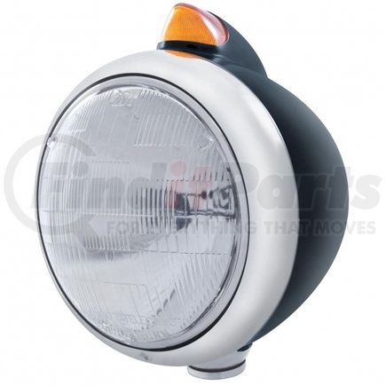 United Pacific 32634 Black Guide 682-C Headlight 6014 and Original Style LED Signal