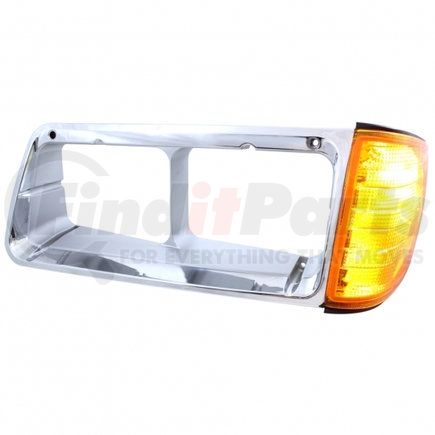 United Pacific 32336 Headlight Bezel With Turn Signal For 1989-2002 Freightliner FLD - Driver