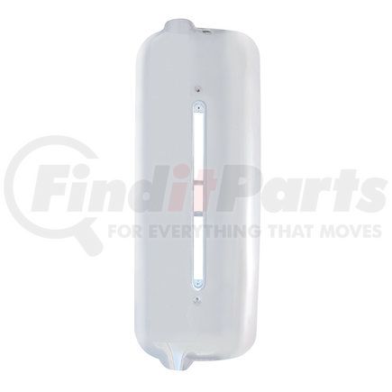 United Pacific 42307 Chrome Plastic Mirror Cover With LED Cutout For 2005 & Older Freightliner Century - Driver
