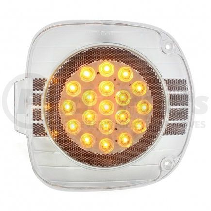 United Pacific 38929 22 LED Freightliner Turn Signal Light - Amber LED/Clear Lens