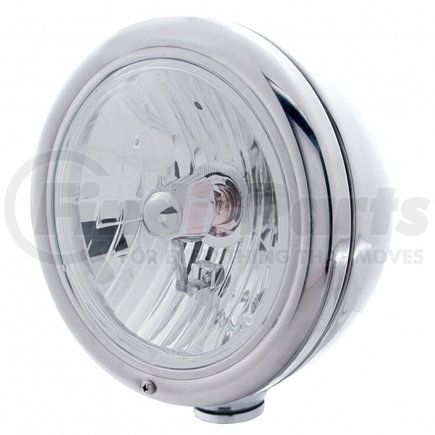 United Pacific 30413 Stainless Steel Classic Headlight Crystal H4 Bulb