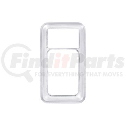 United Pacific 48156 STAINLESS STEEL INTERNATIONAL PADDLE SWITCH PLATE - PLAIN