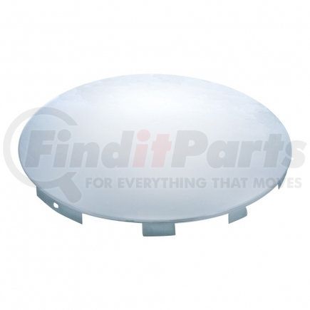 United Pacific 10111 Universal Chrome Dome Front Hub Cap - 7/16" Lip