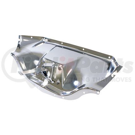 United Pacific 110340 Chrome Plated Hood Latch Panel For 1947-54 Chevy Truck